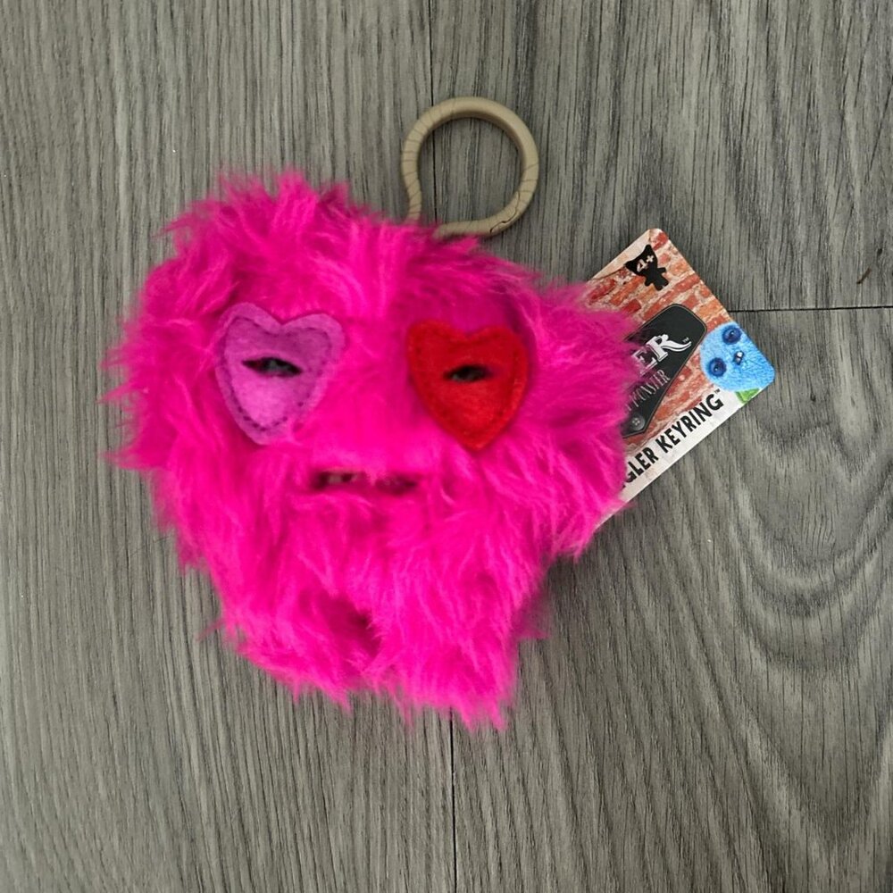Pink Fuggler keychain #kidcore